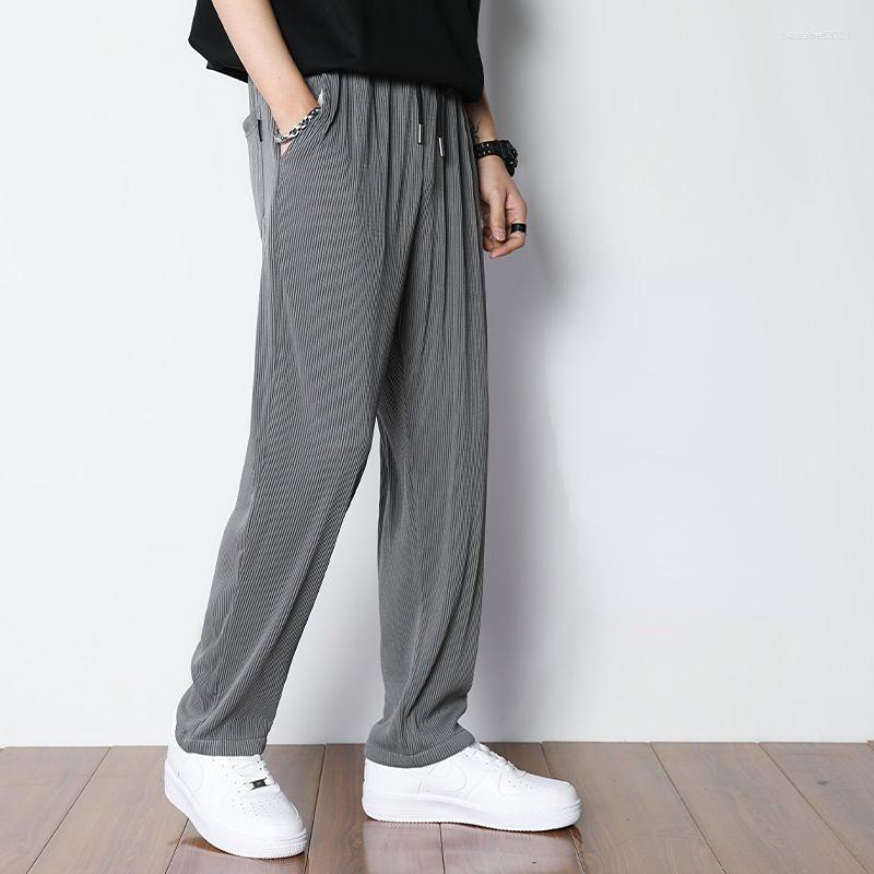 Men's Pants 2023 Ice Silk Summer Thin Loose Beam Feet Sagging Quick-drying Casual Trousers Trend Nine-point Sports U54, K26 black
Men's Pants 2023 Ice Silk Summer Thin Loose Beam Feet Sagging Quick-drying Casual Trousers Trend Nine-point Sports U54, K26 black