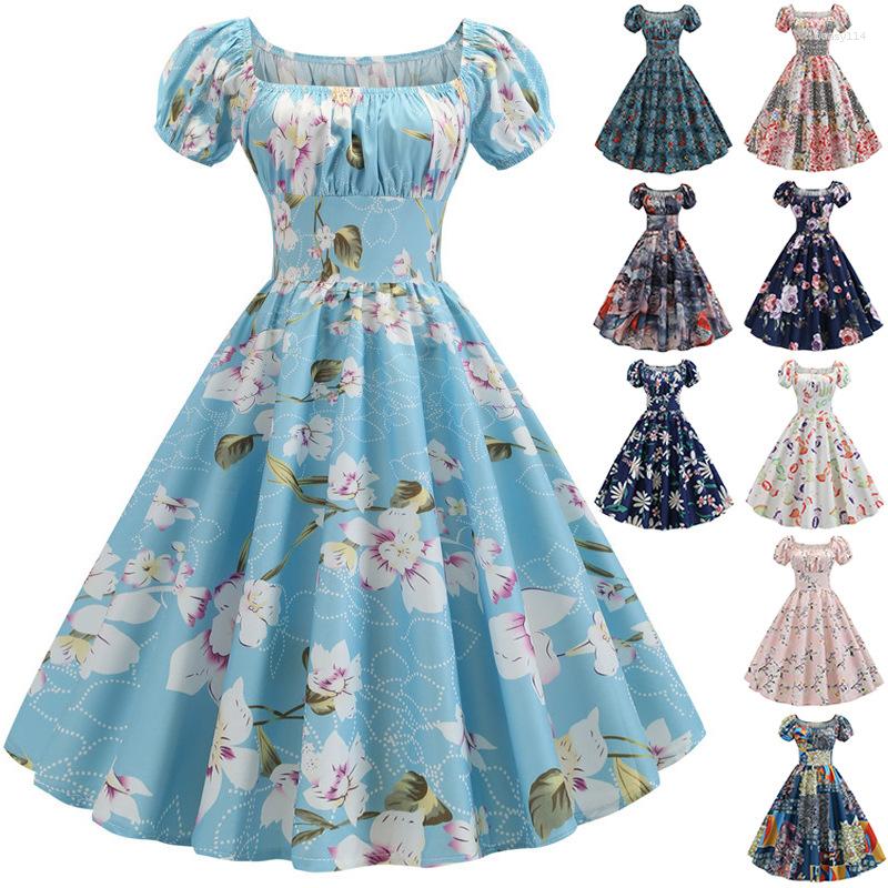 Casual Dresses 1950s 1960s Retro Women' Dress Square Neck Bubble Rubber Rib Pleated Slim Print Large Swing Stage Party Costume, Black
Casual Dresses 1950s 1960s Retro Women' Dress Square Neck Bubble Rubber Rib Pleated Slim Print Large Swing Stage Party Costume, Black