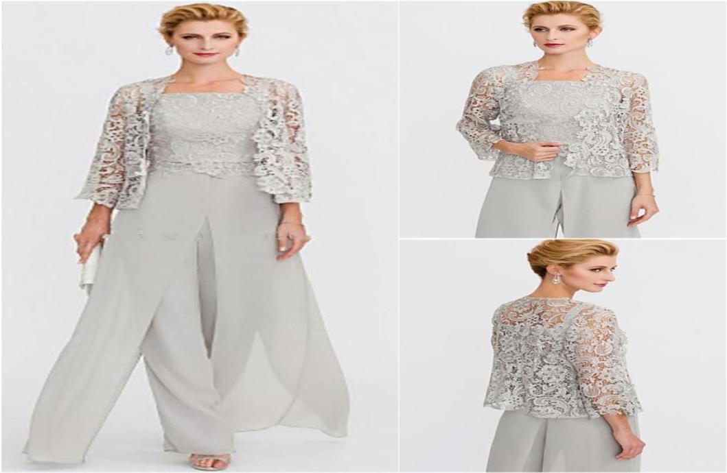 New Elegant Pant Suits Straps Long Chiffon Lace Mother of the Bride Dress Split Front Jumpsuit Formal Guest Evening Wear Gowns7853983
New Elegant Pant Suits Straps Long Chiffon Lace Mother of the Bride Dress Split Front Jumpsuit Formal Guest Evening Wear Gowns7853983