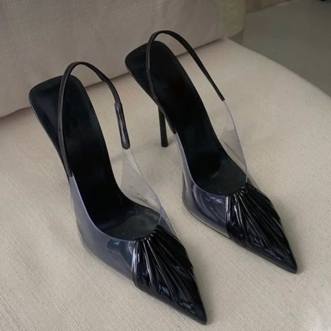 Party Wedding Sandals Pointed Toe Sexy Lutara slip-on mules Summer Women Strap Shoes Fashion Genuine Leather Slingbacks DRESS Footwear box size 35-42
Party Wedding Sandals Pointed Toe Sexy Lutara slip-on mules Summer Women Strap Shoes Fashion Genuine Leather Slingbacks DRESS Footwear box size 35-42