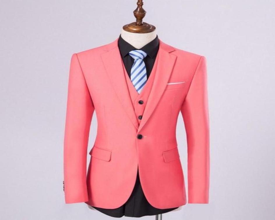 Watermelon Red Men 3 Piece Suit Wedding Tuxedos Excellent Groom Tuxedos Notch Lapel Men Business Prom BlazerJacketPantsTieVest3947105, White
Watermelon Red Men 3 Piece Suit Wedding Tuxedos Excellent Groom Tuxedos Notch Lapel Men Business Prom BlazerJacketPantsTieVest3947105, White