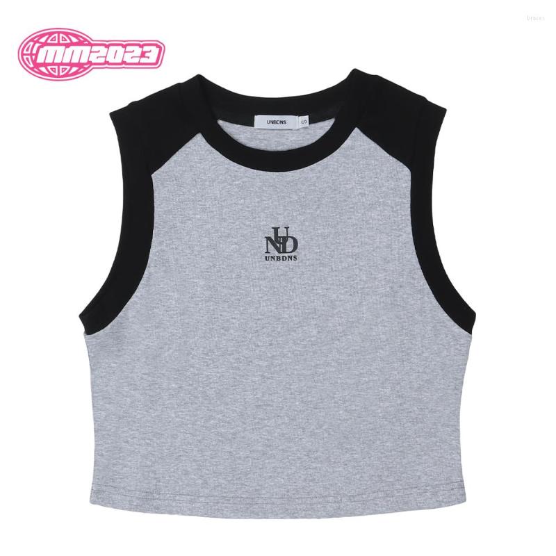 Women' Tanks Sleeveless Knitted Tank Top With Color Blocking Insert Shoulder Versatile And Simple Sports Camisoles For Casual Wear, Gray
Women' Tanks Sleeveless Knitted Tank Top With Color Blocking Insert Shoulder Versatile And Simple Sports Camisoles For Casual Wear, Gray