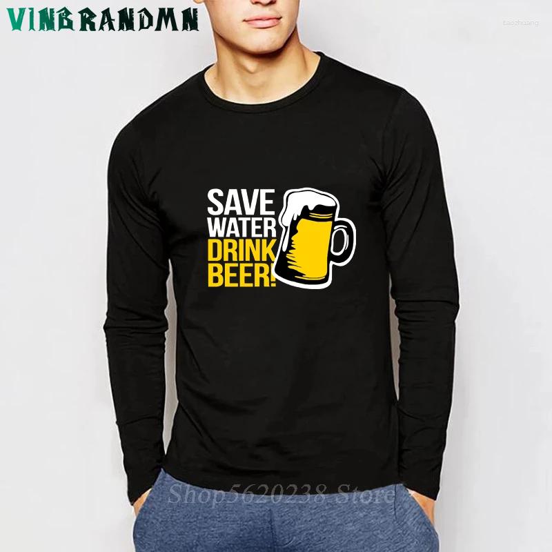 Men's T Shirts Funny Save Water Drink Beer T-Shirts Men Pure Cotton Bar Alcohol Ale Long Sleeve Tees Lover Style Tee Tops, No print any color
Men's T Shirts Funny Save Water Drink Beer T-Shirts Men Pure Cotton Bar Alcohol Ale Long Sleeve Tees Lover Style Tee Tops, No print any color