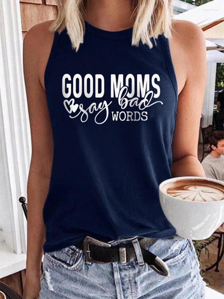 Women' Tanks Summer Good Moms Say Bad Words Racerback Tank 3D Print Tops Women Y2k Streetwear Vest Off Shoulder Sleeveless Camisole, Navy blue
Women' Tanks Summer Good Moms Say Bad Words Racerback Tank 3D Print Tops Women Y2k Streetwear Vest Off Shoulder Sleeveless Camisole, Navy blue