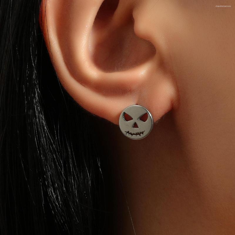 Stud Earrings Stainless Steel Halloween Pumpkin Pattern For Men And Women Gift - Color A Pair
Stud Earrings Stainless Steel Halloween Pumpkin Pattern For Men And Women Gift - Color A Pair