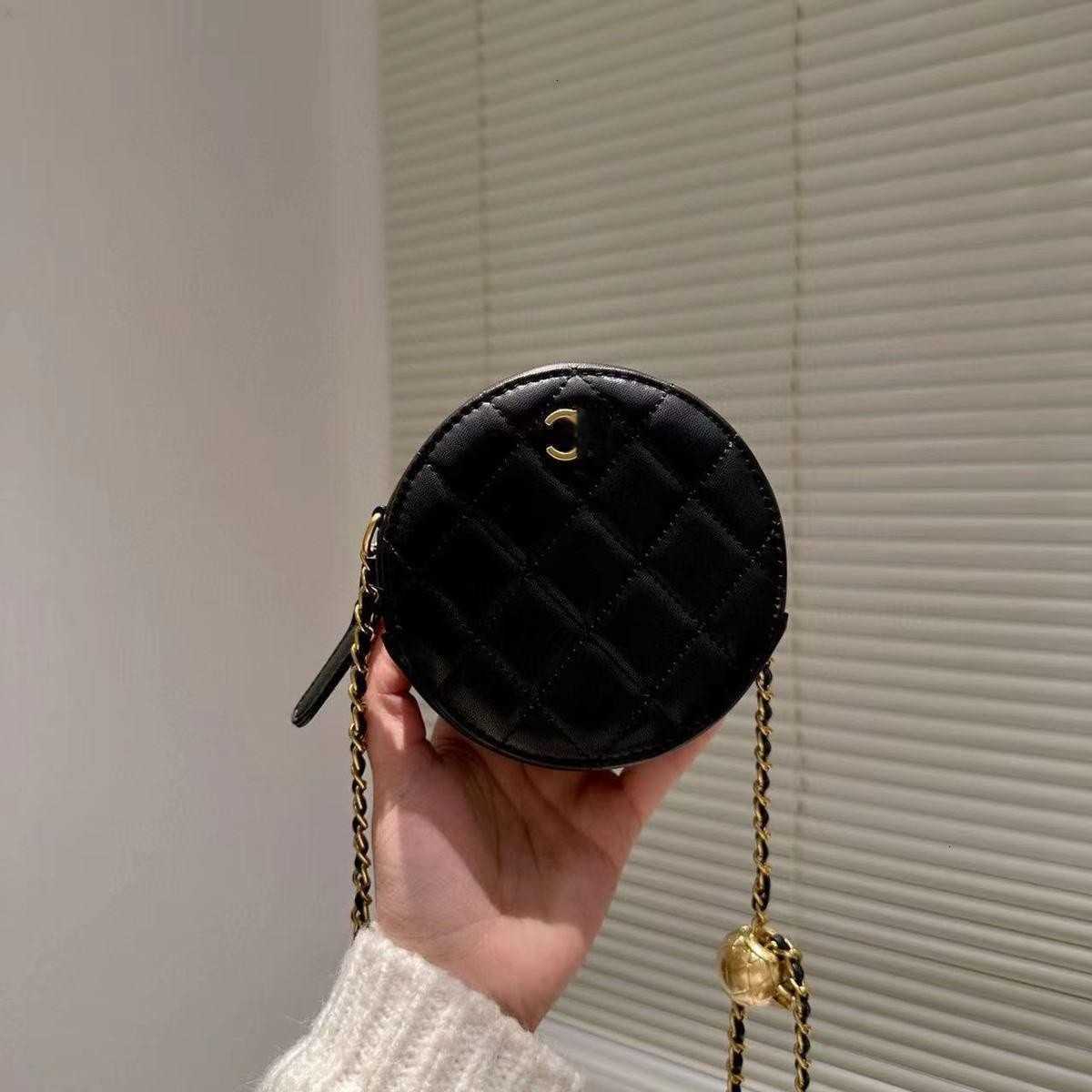 designer Handbag Channel Bag Golden Ball Round Cake Bag for Women's Bag Chain Bag Single Shoulder Crossbody Small Cute and Playful Bag for Women 1YQE, Black
designer Handbag Channel Bag Golden Ball Round Cake Bag for Women's Bag Chain Bag Single Shoulder Crossbody Small Cute and Playful Bag for Women 1YQE, Black