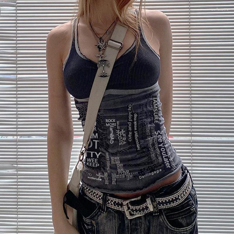 Women' Tanks Sexy Spicy Girls Color Contrast Letter Printing Slim Outwear Summer Tank Top With Strap Off Shoulder, Black
Women' Tanks Sexy Spicy Girls Color Contrast Letter Printing Slim Outwear Summer Tank Top With Strap Off Shoulder, Black