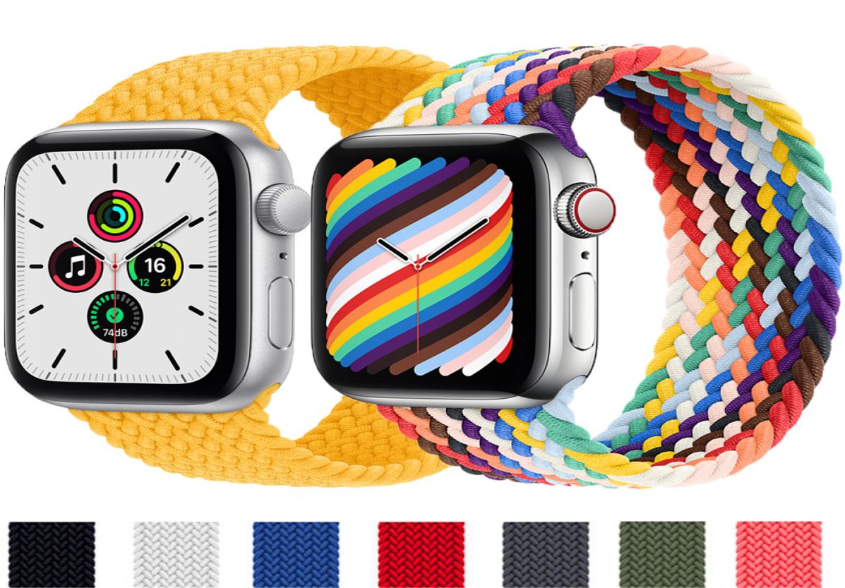Braided Solo Loop for Apple Watch Band 44mm 40mm 45mm 41mm Fabric Nylon Elastic Belt Bracelet IWatch 3 4 5 SE 6 7 Strap7656359
Braided Solo Loop for Apple Watch Band 44mm 40mm 45mm 41mm Fabric Nylon Elastic Belt Bracelet IWatch 3 4 5 SE 6 7 Strap7656359