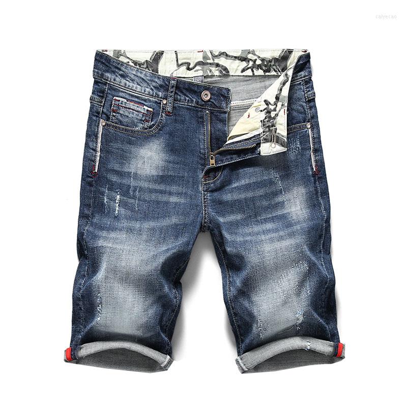 Men's Pants 2023 Summer Stretch Short Jeans Ripped Fashion Casual Slim Fit High Quality Elastic Denim Shorts Male Distressed, Blue
Men's Pants 2023 Summer Stretch Short Jeans Ripped Fashion Casual Slim Fit High Quality Elastic Denim Shorts Male Distressed, Blue