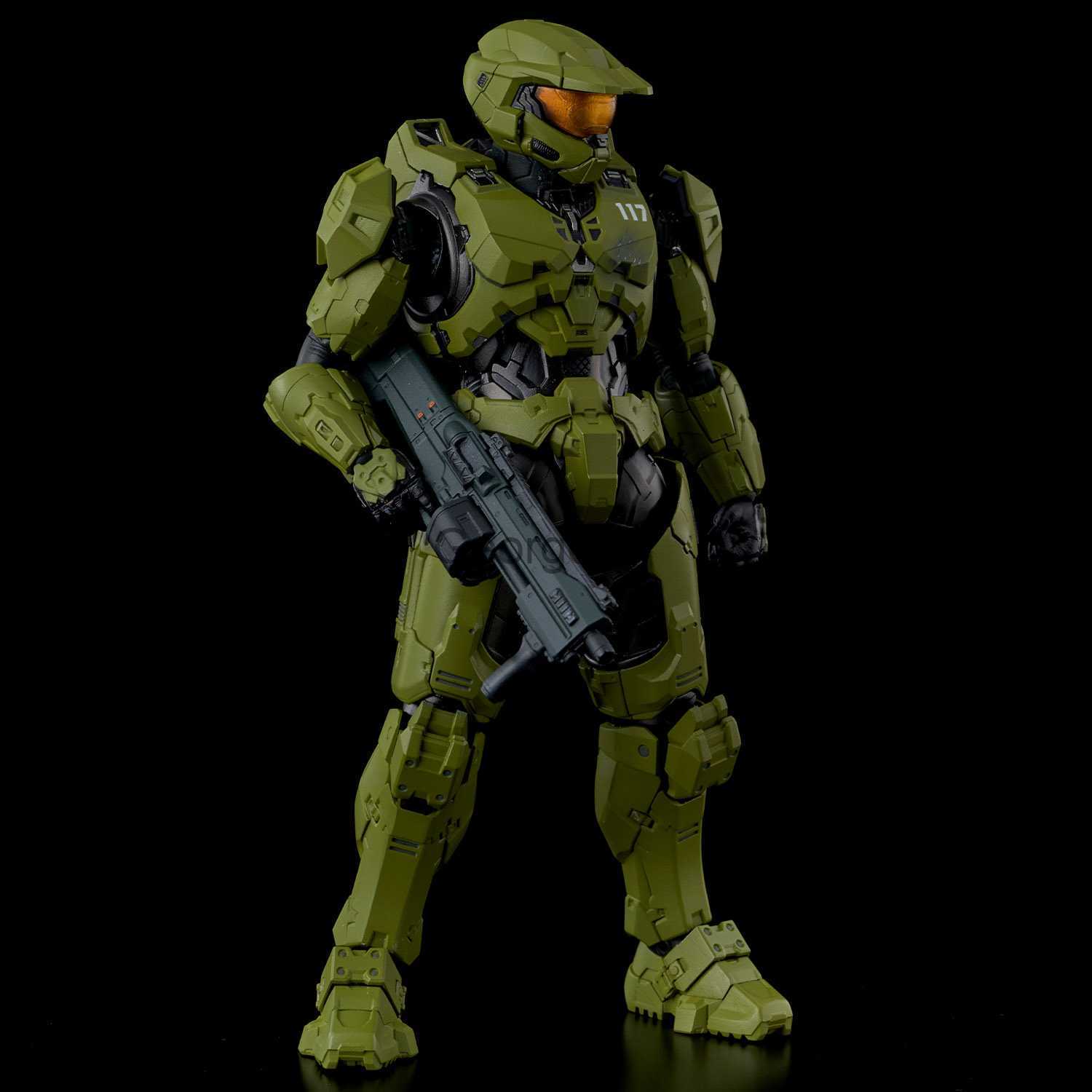 Minifig New Master Chief Re Edit Halo Infinite 5 Figure Halo Jefe Maestro John117 Casco Action Figure Play Art Kai Figure Collection Toy J230629