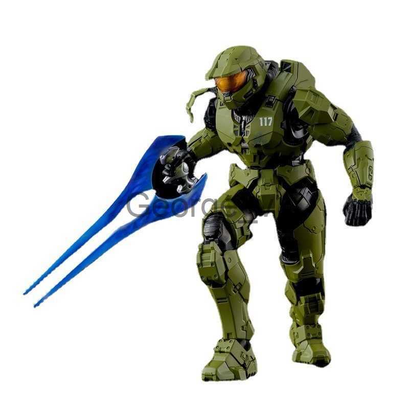 Minifig New Master Chief Re Edit Halo Infinite 5 Figure Halo Jefe Maestro John117 Casco Action Figure Play Art Kai Figure Collection Toy J230629