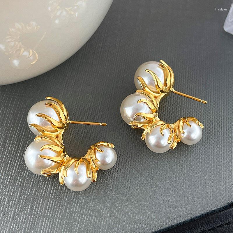 Stud Earrings Retro Bow Pearl Pea Pod C-shaped Shell Personality Fashion Women Girls Accessories Jewelry Gifts
Stud Earrings Retro Bow Pearl Pea Pod C-shaped Shell Personality Fashion Women Girls Accessories Jewelry Gifts