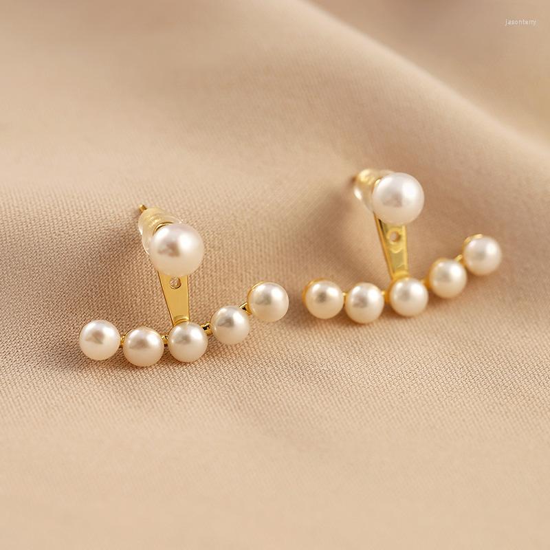 Stud Earrings Fresh Water Pearl Grace One Style For Dual-Wear Detachable Niche Design Personality Fashion Decoration Ear Studs
Stud Earrings Fresh Water Pearl Grace One Style For Dual-Wear Detachable Niche Design Personality Fashion Decoration Ear Studs
