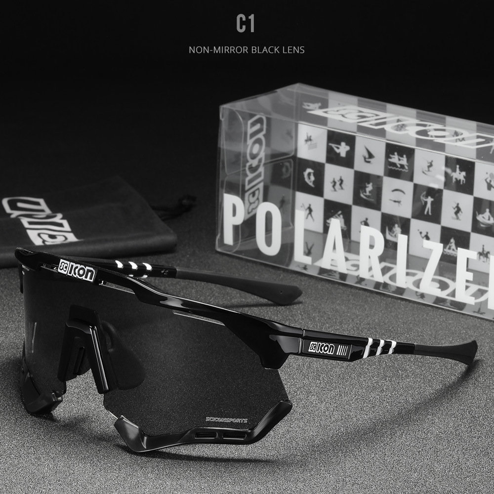 Outdoor Eyewear SCICON summer riding glasses TR90 large frame polarized outdoor sports sunglasses original packaging sc2021