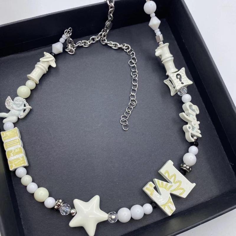 Chains Original Hip Hop Niche Design Trend Necklace For Men And Women Gothic High-Quality Metal Zircon Personality Collarbone Chain
Chains Original Hip Hop Niche Design Trend Necklace For Men And Women Gothic High-Quality Metal Zircon Personality Collarbone Chain