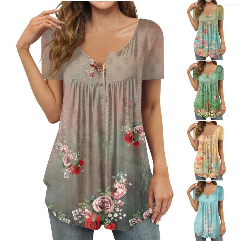 Women' T Shirts T-Shirts For Women Elegant Delicate Casual Summer Floral Short Sleeve Plus Size Camisetas, Yellow
Women' T Shirts T-Shirts For Women Elegant Delicate Casual Summer Floral Short Sleeve Plus Size Camisetas, Yellow