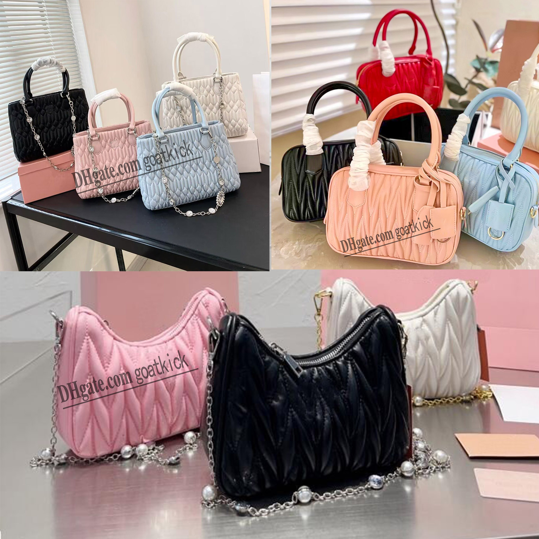 Matelasse bowling shoulder bag miui handbags purses fashion strap Womens Mens Designer wallets crossbody gym Genuine Leather tote clutch Cosmetic wrinkle bag, Customize
Matelasse bowling shoulder bag miui handbags purses fashion strap Womens Mens Designer wallets crossbody gym Genuine Leather tote clutch Cosmetic wrinkle bag, Customize