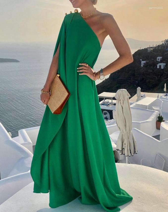 Casual Dresses Temperament For Women 2023 Elegant Sexy One Shoulder Retro Wedding Guest Evening Women' Vestidos
Casual Dresses Temperament For Women 2023 Elegant Sexy One Shoulder Retro Wedding Guest Evening Women' Vestidos