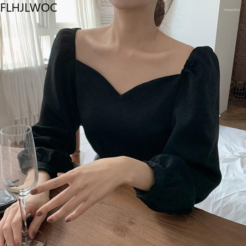 Women' Blouses 2023 Spring Korea Design Chic Tops Women Solid Black Fashion Office Lady Party Sexy Off Shoulder Shirts
Women' Blouses 2023 Spring Korea Design Chic Tops Women Solid Black Fashion Office Lady Party Sexy Off Shoulder Shirts