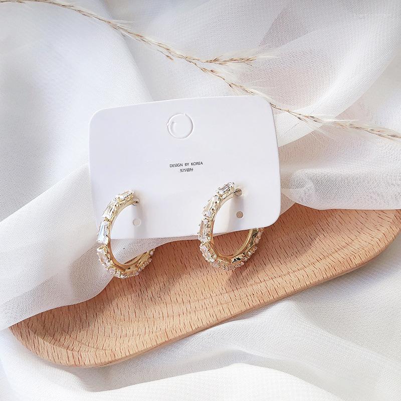 Stud Earrings 925 Silver Needle C-shaped Open Circle Female Korean Temperament Online Celebrity 2023 Wave
Stud Earrings 925 Silver Needle C-shaped Open Circle Female Korean Temperament Online Celebrity 2023 Wave