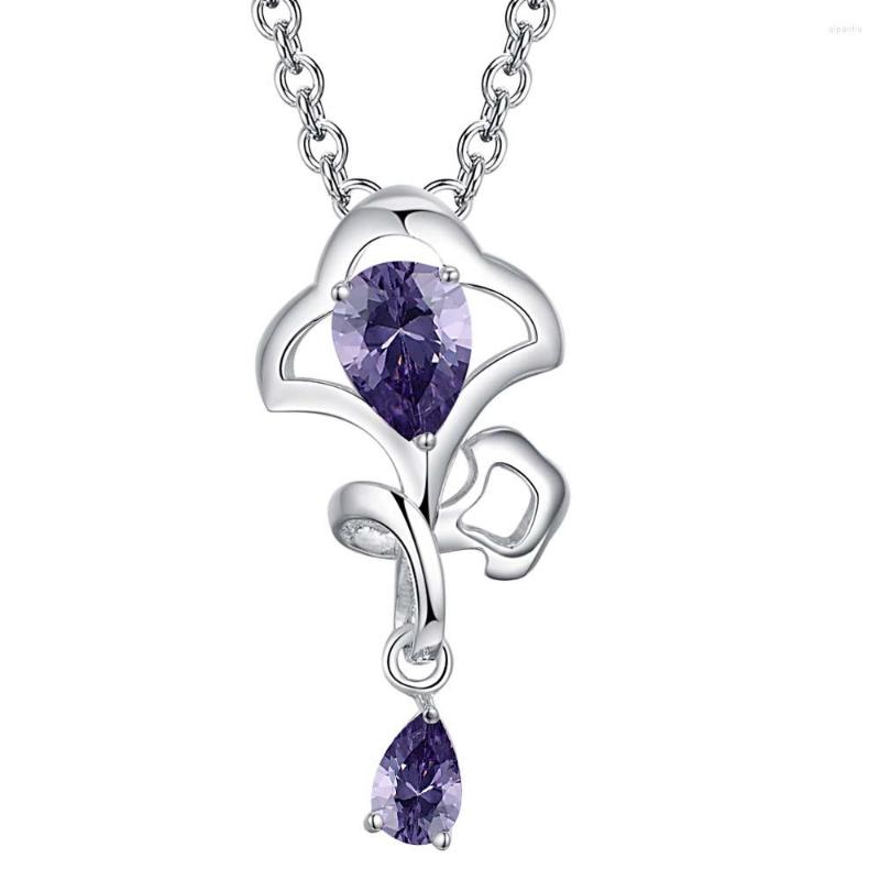 Chains Purple Flower Zircon Shiny Silver Plated Necklace Sale Necklaces & Pendants /VEYJPUKB IRVXARZQ
Chains Purple Flower Zircon Shiny Silver Plated Necklace Sale Necklaces & Pendants /VEYJPUKB IRVXARZQ