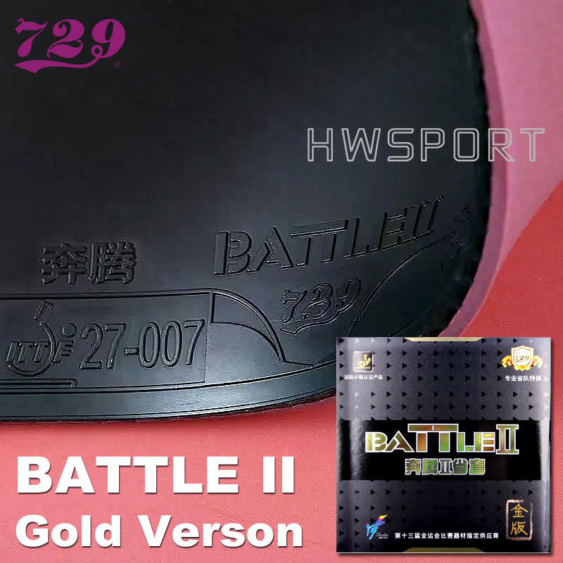 Table Tennis Balls 729 Friendship Battle 2 Gold Rubber Offensive Sticky Ping Pong Thickened Harder Sponge with Internal Energy 230629
Table Tennis Balls 729 Friendship Battle 2 Gold Rubber Offensive Sticky Ping Pong Thickened Harder Sponge with Internal Energy 230629