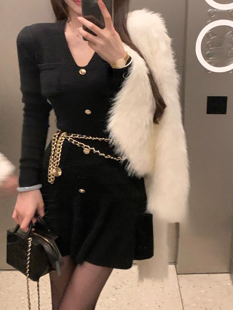 Casual Dresses Women Knitted Sweater Dress Long Sleeve Slim Body Y2k Mini Office Lady Elegant One Piece Korean Fashion Autumn, Beige
Casual Dresses Women Knitted Sweater Dress Long Sleeve Slim Body Y2k Mini Office Lady Elegant One Piece Korean Fashion Autumn, Beige