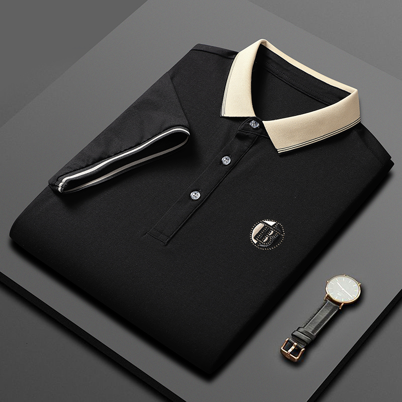 Men s Polos Summer Casual Polo Shirts Men 2023 Business Luxury Brand Fashion Short Sleeve Male Spring High Quality Clothing 230629
Men s Polos Summer Casual Polo Shirts Men 2023 Business Luxury Brand Fashion Short Sleeve Male Spring High Quality Clothing 230629