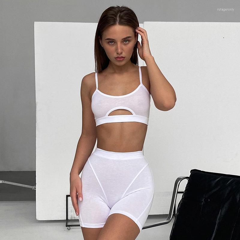 Women' Tracksuits Echoine Solis Classic Spaghetti Hollow Out Crop Top Shorts Set Two Piece Fitness Bodycon Yoga Suit Sporty Women Clothing, Black
Women' Tracksuits Echoine Solis Classic Spaghetti Hollow Out Crop Top Shorts Set Two Piece Fitness Bodycon Yoga Suit Sporty Women Clothing, Black