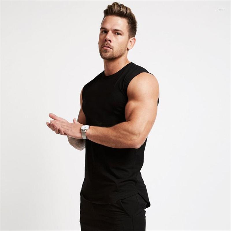 Men's Tank Tops Brand Gyms Clothing Fitness Men Solid Color Top Mens Bodybuilding Stringers Workout Singlet Sleeveless Shirt, White
Men's Tank Tops Brand Gyms Clothing Fitness Men Solid Color Top Mens Bodybuilding Stringers Workout Singlet Sleeveless Shirt, White