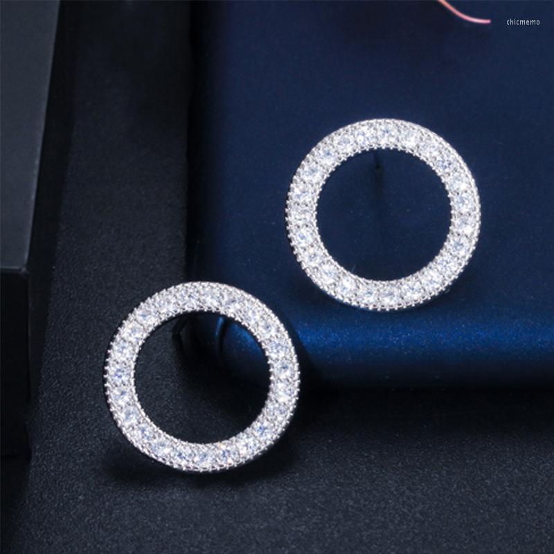 Stud Earrings ThreeGraces Shiny Cubic Zirconia Crystal Round Shape Simple Party For Women Korean Fashion Statement Jewelry E0306
Stud Earrings ThreeGraces Shiny Cubic Zirconia Crystal Round Shape Simple Party For Women Korean Fashion Statement Jewelry E0306