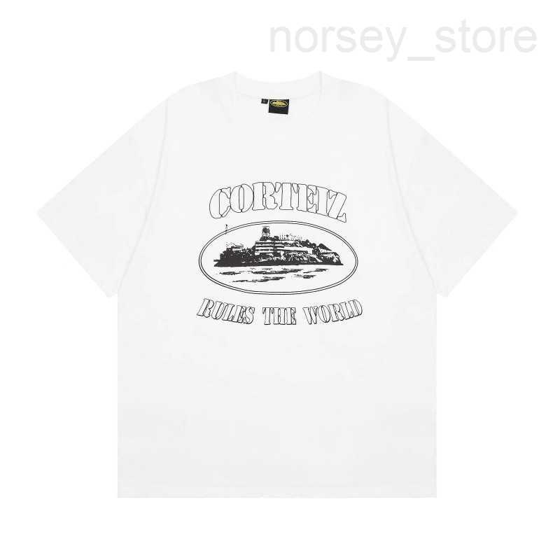 Cortez Demon Island Classic Small Boat Letter Print Loose Casual Round Neck Couple Short Sleeve T-shirt Trend 3 Y5IO, White powder printing
Cortez Demon Island Classic Small Boat Letter Print Loose Casual Round Neck Couple Short Sleeve T-shirt Trend 3 Y5IO, White powder printing