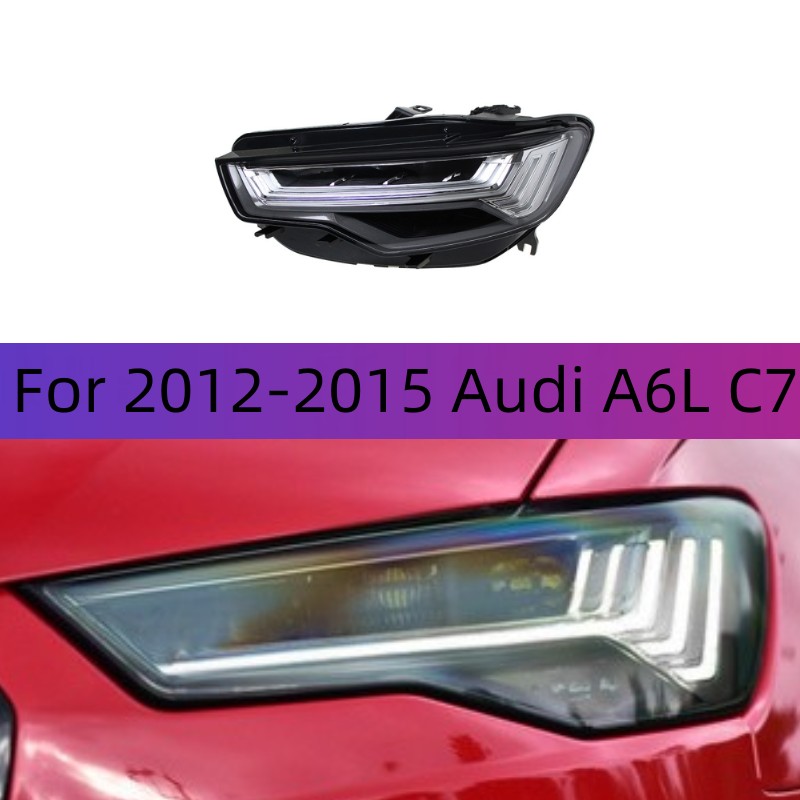 Car Headlight Daytime Running Lights Front Lamp For Audi A6L C7 20 12-20 15 High Beam Streamer Turn Signal DRL Head Light Assembly
Car Headlight Daytime Running Lights Front Lamp For Audi A6L C7 20 12-20 15 High Beam Streamer Turn Signal DRL Head Light Assembly