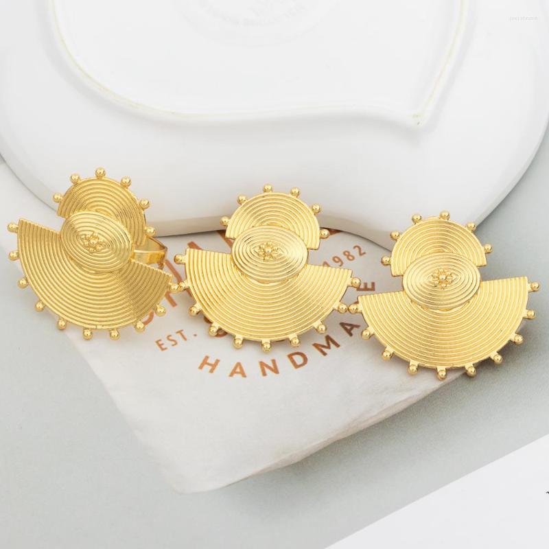 Necklace Earrings Set Dubai Gold Color Luxury And Rings African Ethiopian Round Vintage Fashion Statement Stud Wedding Jewelry, Picture shown
Necklace Earrings Set Dubai Gold Color Luxury And Rings African Ethiopian Round Vintage Fashion Statement Stud Wedding Jewelry, Picture shown