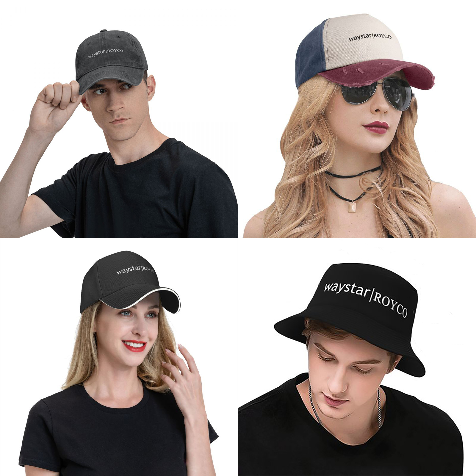 Visors Waystar Royco Merch Men Women Baseball Cap Distressed Denim Hats Vintage Succession TV Series Hat Casquette 230628