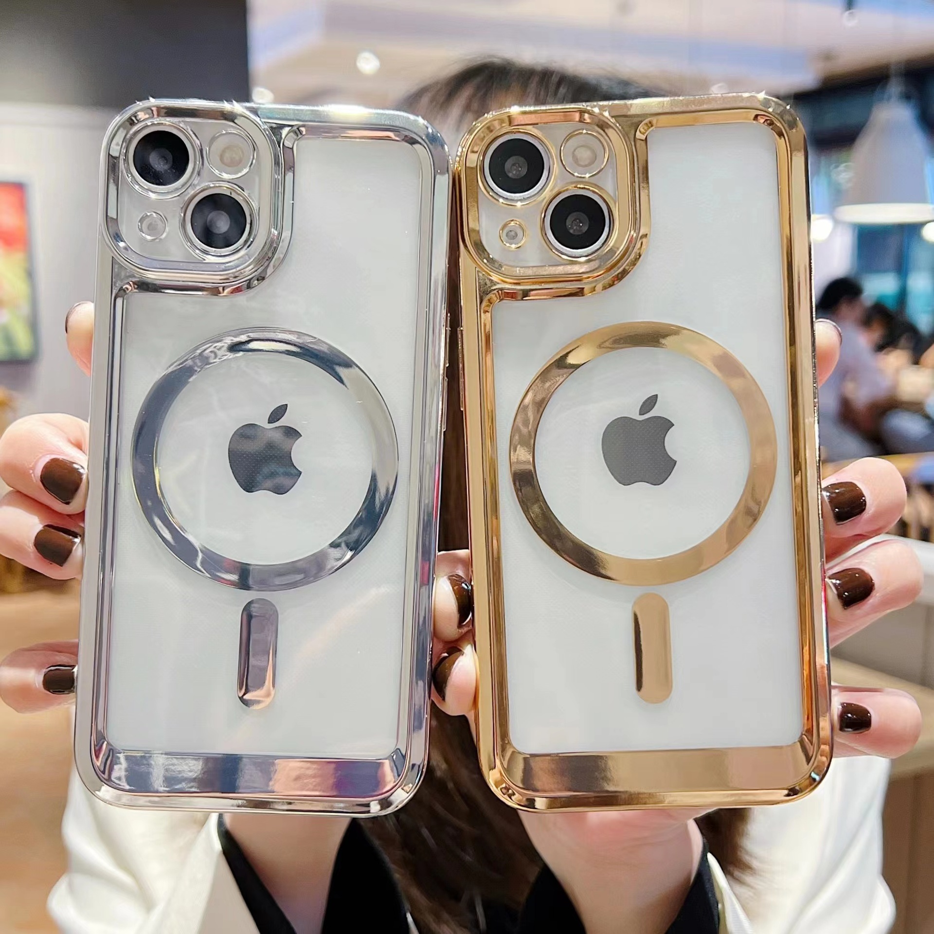 Luxury Transparent Silicone Magnetic For Magsafe Wireless Charge Case For iPhone 14 13 12 11 Pro Plus Max Shockproof Soft Cover
Luxury Transparent Silicone Magnetic For Magsafe Wireless Charge Case For iPhone 14 13 12 11 Pro Plus Max Shockproof Soft Cover