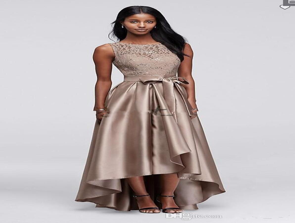 2019 Brown Sequin Lace Dress with Mikado Skirt Mother of the Bride Groom Dresses High Low Jewel Women Formal Party Prom Dress with1353826
2019 Brown Sequin Lace Dress with Mikado Skirt Mother of the Bride Groom Dresses High Low Jewel Women Formal Party Prom Dress with1353826