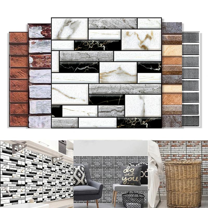 Dresses 12pcs 3d Wall Sticker Brick Grain Pattern Pvc Waterproof Selfadhesive Wall Paper 30x30cm Bathroom Wall Stickers Pegatinas Pared, Blue
Dresses 12pcs 3d Wall Sticker Brick Grain Pattern Pvc Waterproof Selfadhesive Wall Paper 30x30cm Bathroom Wall Stickers Pegatinas Pared, Blue