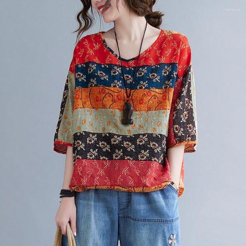 Women's T Shirts Cotton Linen Women Temperament Vintage Loose Short Sleeve T-shirt Casual Design Printed Tops Summer Aesthetic Tshirt, Picture
Women's T Shirts Cotton Linen Women Temperament Vintage Loose Short Sleeve T-shirt Casual Design Printed Tops Summer Aesthetic Tshirt, Picture