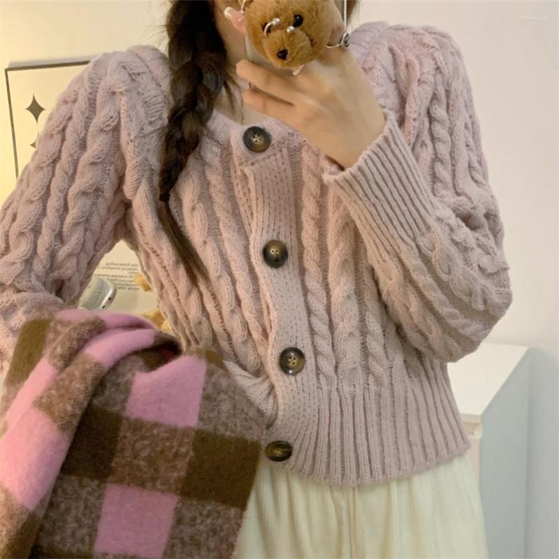 Women's Knits Elegant OL Knitted Coats 2023 Women Cardigans All Match Solid Chic Full Sleeve Gentle Sweet Office Lady Sweaters, Pink
Women's Knits Elegant OL Knitted Coats 2023 Women Cardigans All Match Solid Chic Full Sleeve Gentle Sweet Office Lady Sweaters, Pink
