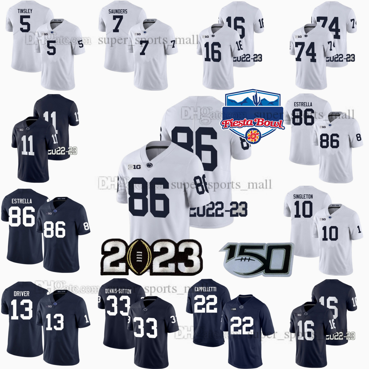 Custom NCAA College Penn State Nittany Lions Football Jerseys Kaden Saunders Nicholas Singleton Christian Veilleux Cristian Driver Olumuyiwa Fashanu Estrella, Youth (size s-xl)
Custom NCAA College Penn State Nittany Lions Football Jerseys Kaden Saunders Nicholas Singleton Christian Veilleux Cristian Driver Olumuyiwa Fashanu Estrella, Youth (size s-xl)