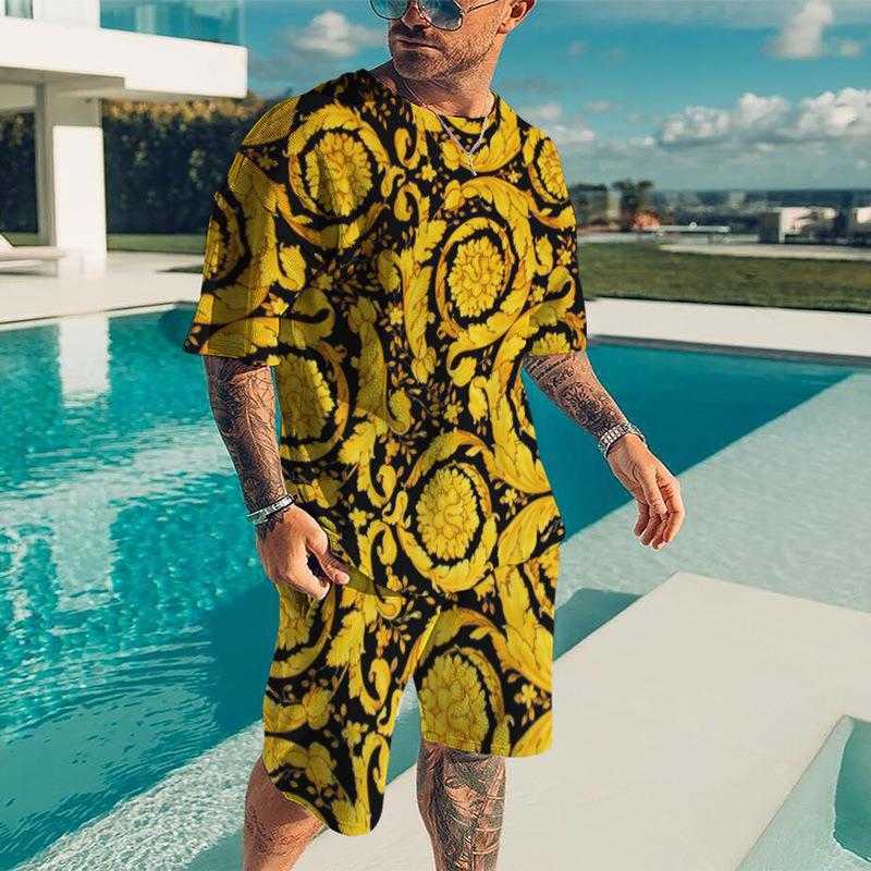 plus size Casual mens 2-piece luxury classic Medusa printed tshirt set designer tracksuits summer shorts suit court style beach wear, No.10
plus size Casual mens 2-piece luxury classic Medusa printed tshirt set designer tracksuits summer shorts suit court style beach wear, No.10