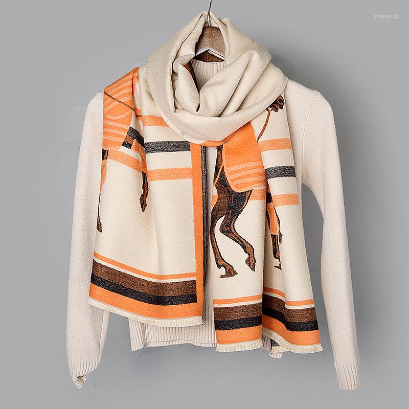 Scarves Luxury Winter Cashmere Scarf For Women Animal Print Kerchief Warm Poncho Scarfs Female Shawls And Wraps Ladies 2023
Scarves Luxury Winter Cashmere Scarf For Women Animal Print Kerchief Warm Poncho Scarfs Female Shawls And Wraps Ladies 2023