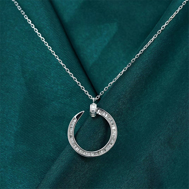 Unique Design Original 925 Sterling silver Pendant Diamond Cz Pendant Necklace for Women Bridal Charm Party Wedding jewelry
Unique Design Original 925 Sterling silver Pendant Diamond Cz Pendant Necklace for Women Bridal Charm Party Wedding jewelry