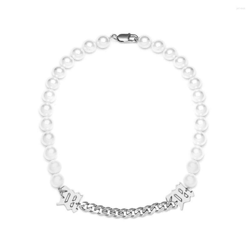 Chains Stainless Steel Hip Hop Pearl Old English Initial Letter M Pendant Necklace Jewelry Street Dance Gift For Him
Chains Stainless Steel Hip Hop Pearl Old English Initial Letter M Pendant Necklace Jewelry Street Dance Gift For Him