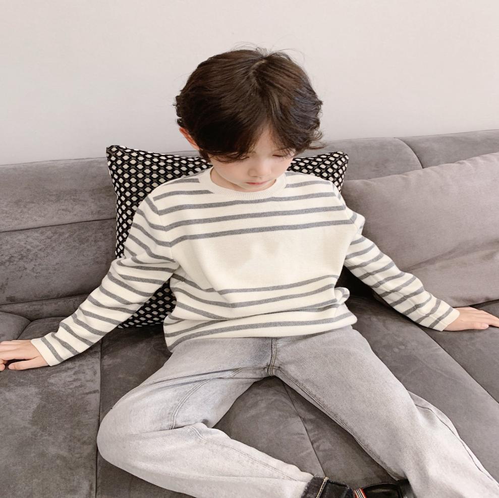 Kids Girls Boys Striped Sweater Autumn Winter Baby Knitting Pullovers Sweaters toddler Children039s Clothes Tops9526059, Gray
Kids Girls Boys Striped Sweater Autumn Winter Baby Knitting Pullovers Sweaters toddler Children039s Clothes Tops9526059, Gray