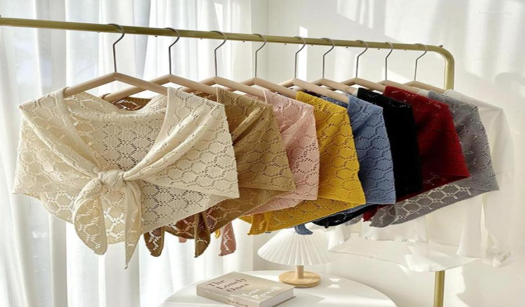 Bow Ties Sitonjwly Hollow Knitted Women Shirt Fake Collar Shawl False Woman Small Scarf Detachable Collars Nep Kraagie7292471
Bow Ties Sitonjwly Hollow Knitted Women Shirt Fake Collar Shawl False Woman Small Scarf Detachable Collars Nep Kraagie7292471