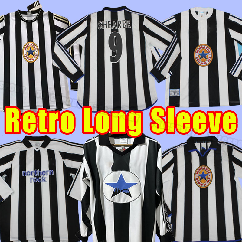 Long sleeve NEW CASTLE Shearer retro soccer jerseys home ASPRILLA Pearce United Rush vintage classic football shirt 03 05 95 97 99 00 2003 2004 2005 1995 1998 1997 80 82
Long sleeve NEW CASTLE Shearer retro soccer jerseys home ASPRILLA Pearce United Rush vintage classic football shirt 03 05 95 97 99 00 2003 2004 2005 1995 1998 1997 80 82