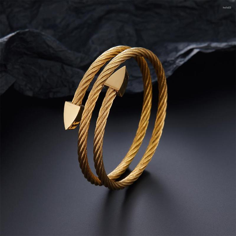 Bangle For Men Luxury Stainless Steel Braid Adjustable Bracelets Fashion Women Black Color Jewelry Gifts Direct Marketing
Bangle For Men Luxury Stainless Steel Braid Adjustable Bracelets Fashion Women Black Color Jewelry Gifts Direct Marketing