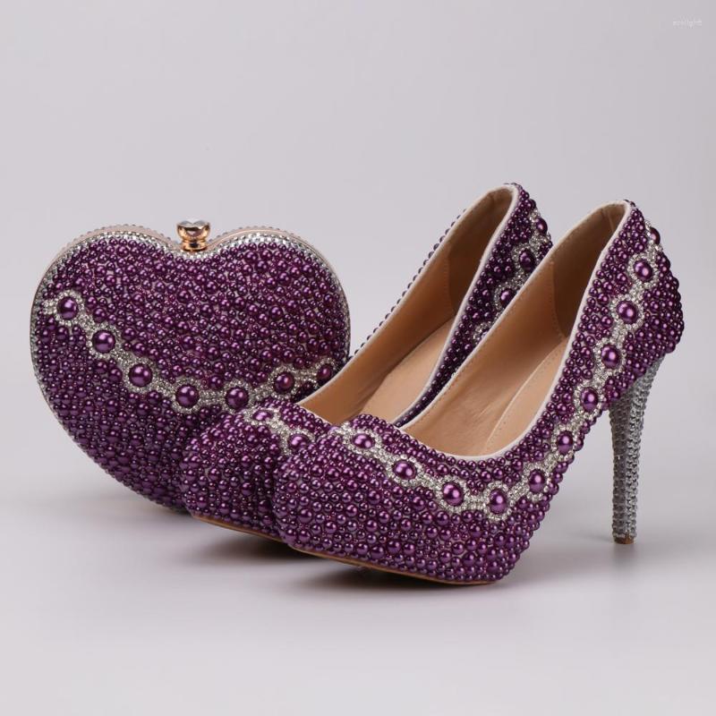 Dress Shoes Women Party Bag Sets Purple Pearls Hand Made Program Date Celebrate Evening Meeting Female Pumps High Heel Customize, Set
Dress Shoes Women Party Bag Sets Purple Pearls Hand Made Program Date Celebrate Evening Meeting Female Pumps High Heel Customize, Set